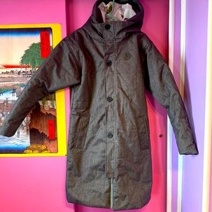 Burton Grey Long Snow Jacket